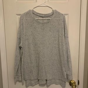 American Eagle Long Sleeve Waffle Tunic